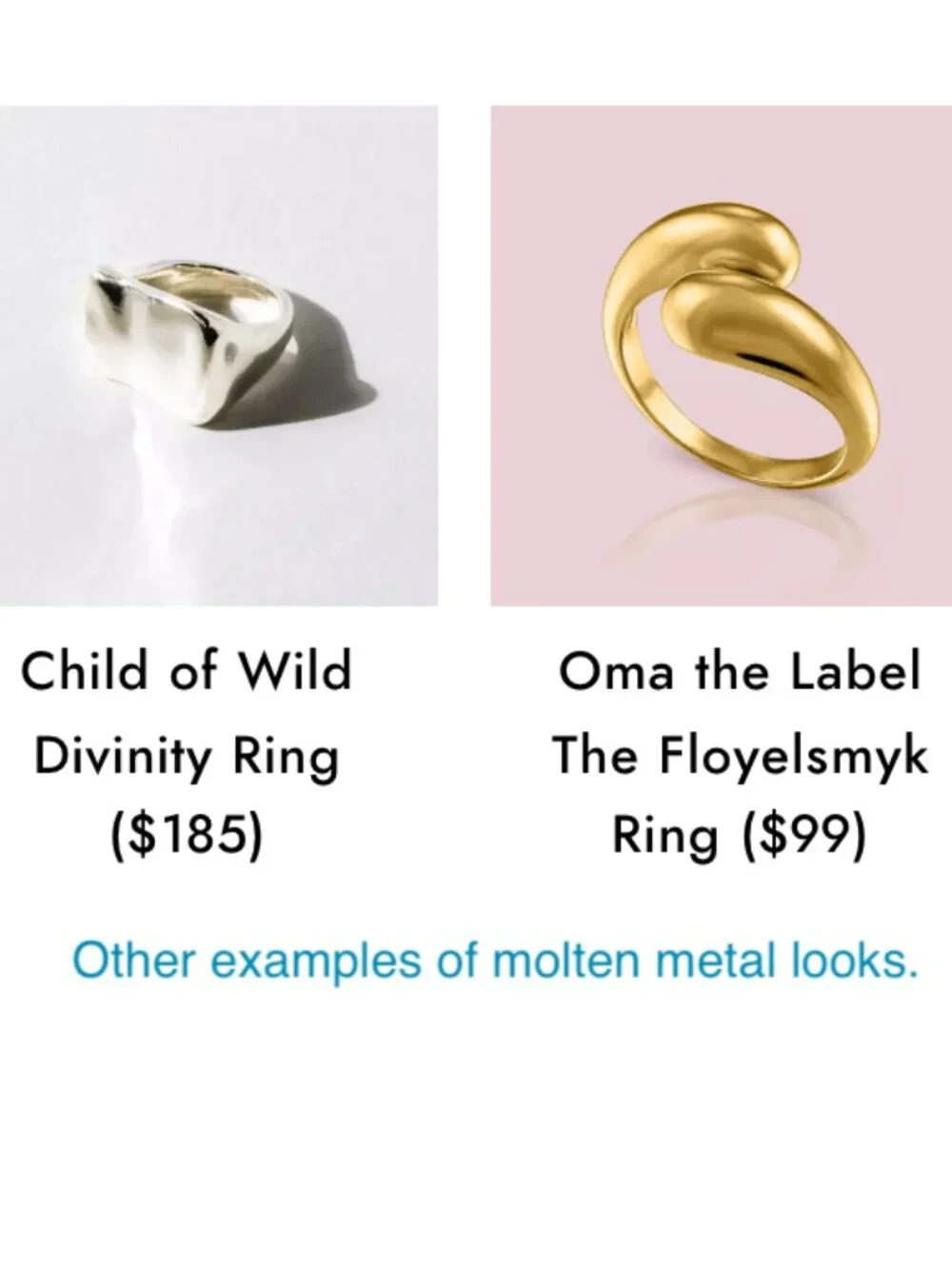 925 Sterling Silver Gold Plated Ring